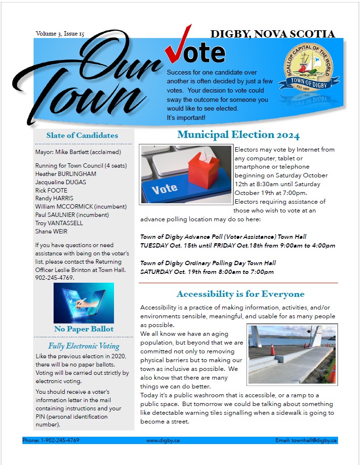 Our Town Volume 3 Issue 15 October