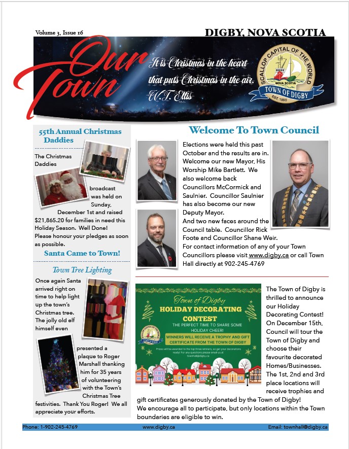 Our Town Volume 3 Issue 16 December