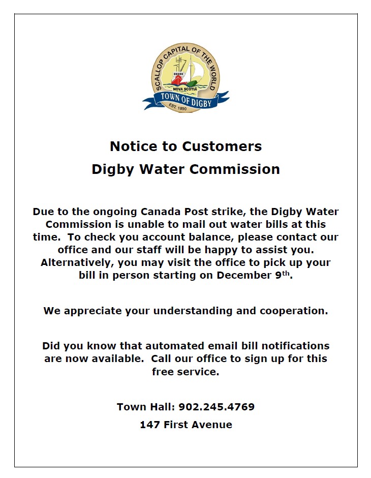 December water bill notice Final