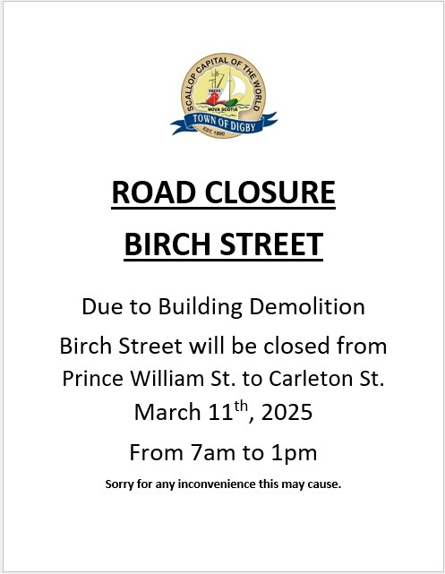 road closure march 11 2025